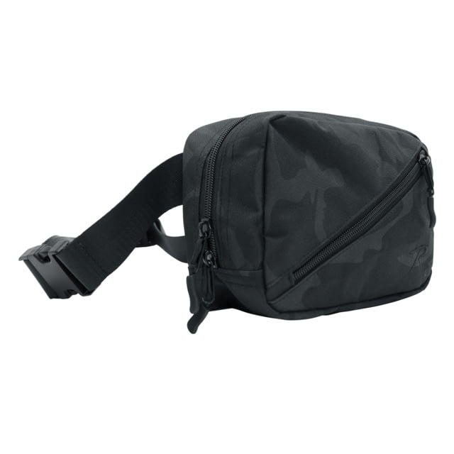 Rothco Crossbody Day Bag 2L Midnight Black Camo