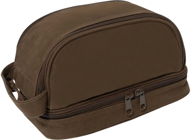Rothco Deluxe Canvas Travel Kit Earth Brown One Size