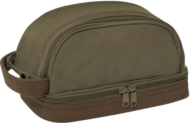 Rothco Rothco Deluxe Canvas Travel Kit Olive Drab