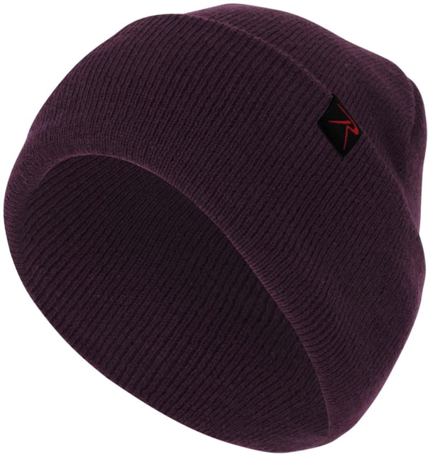 Rothco Deluxe Fine Knit Watch Cap - Mens One Size Maroon