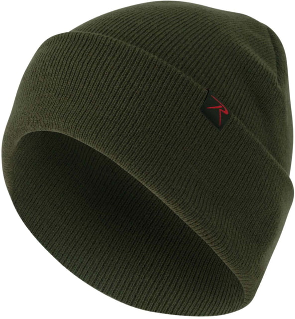 Rothco Deluxe Fine Knit Watch Cap - Mens One Size Ranger Green
