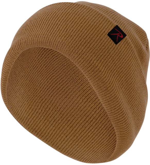 Rothco Deluxe Fine Knit Watch Cap - Mens One Size Work Brown