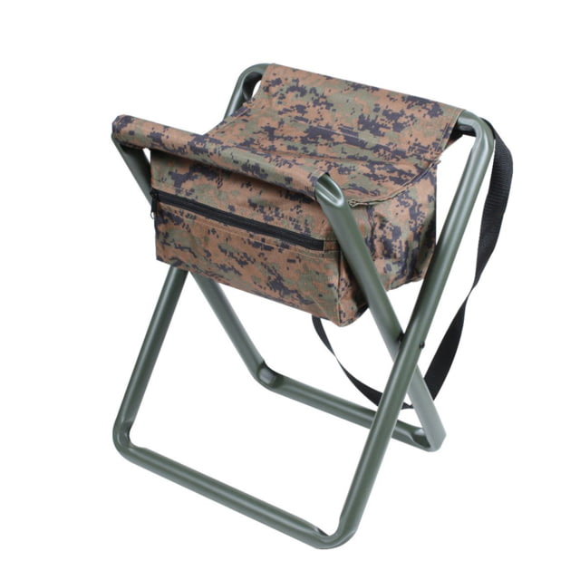 Rothco Deluxe Stool With Pouch Woodland Digital Camo WoodlandDigitalCamo