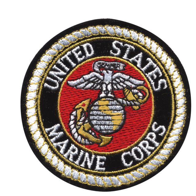 Rothco Deluxe USMC Round Patch