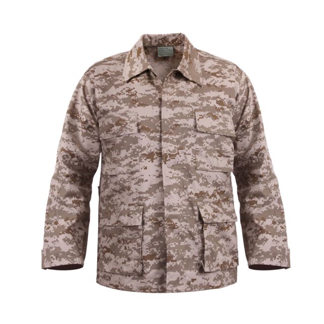 Rothco Digital Camo BDU Shirts Desert Digital Camo 2XL DesertDigitalCamo-2XL