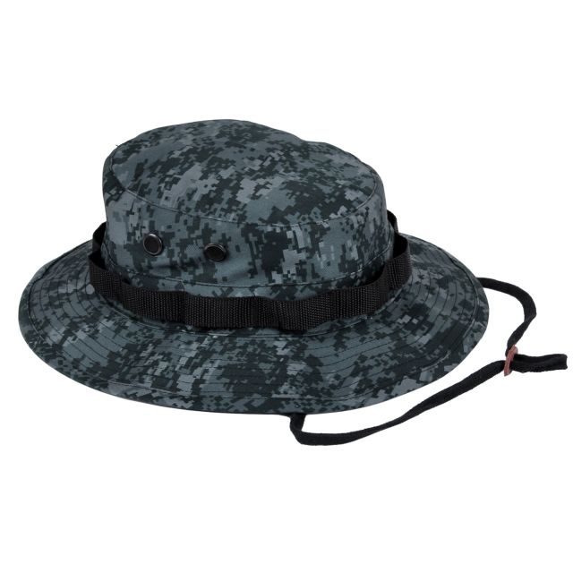 Rothco Digital Camo Boonie Hat Midnight Digital Camo 7 1/2 ightDigitalCamo-712
