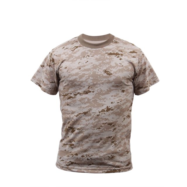 Rothco Digital Camo T-Shirt Desert Digital Camo XS rtDigitalCamo-XS