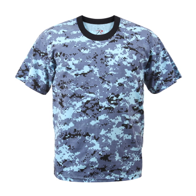 Rothco Digital Camo T-Shirt Sky Blue Digital Camo M lueDigitalCamo-M