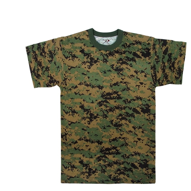 Rothco Digital Camo T-Shirt Woodland Digital Camo M landDigitalCamo-M