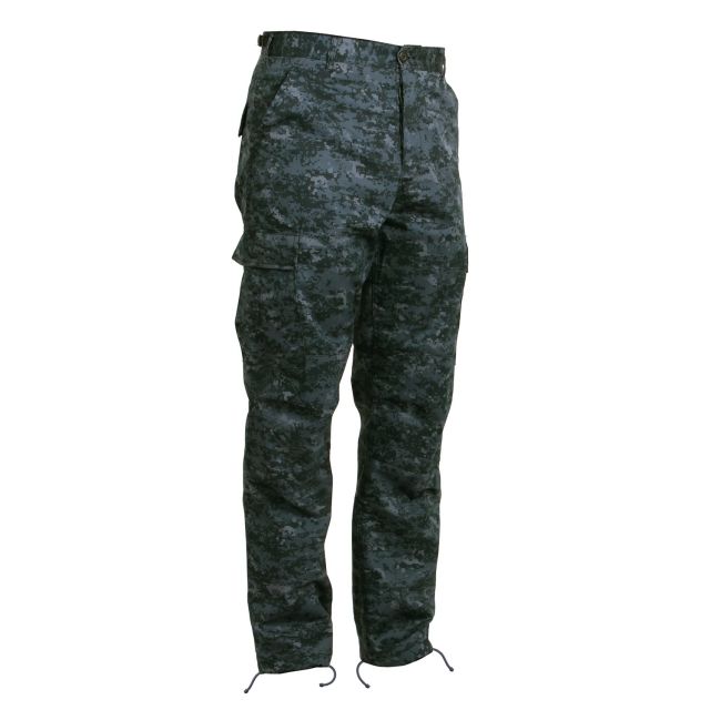 Rothco Digital Camo Tactical BDU Pants Midnight Digital Camo XL ightDigitalCamo-XL