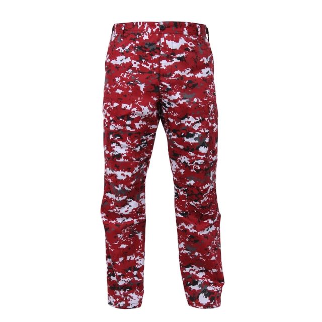 Rothco Digital Camo Tactical BDU Pants Red Digital Camo M igitalCamo-M