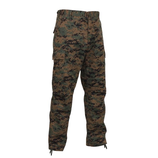 Rothco Digital Camo Tactical BDU Pants Woodland Digital Camo XL landDigitalCamo-XL