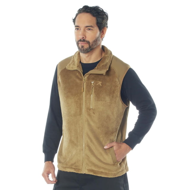 Rothco E.C.W.C.S. Fleece Vest Coyote Brown Extra Large