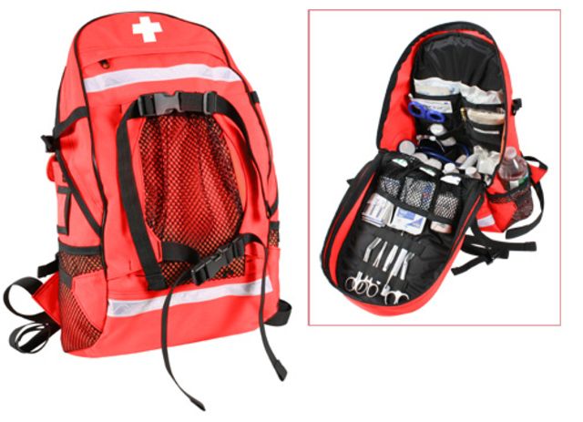 Rothco EMS Trauma Backpack Red Red