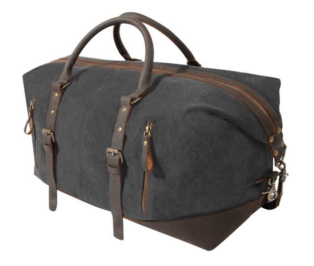 Rothco Extended Weekender Bag Charcoal Grey