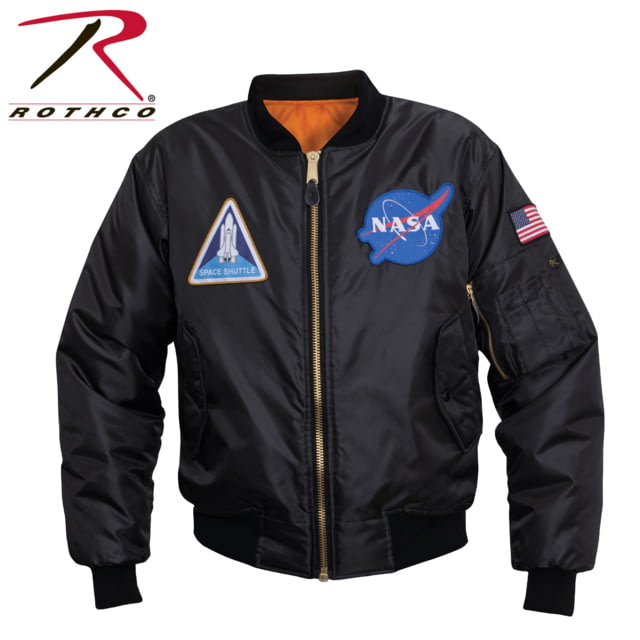 Rothco NASA MA-1 Flight Jacket - Men's L