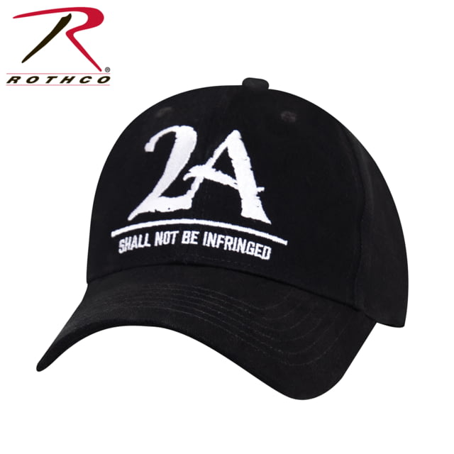 Rothco 2A Shall Not Be Infringed Low Profile Cap Black