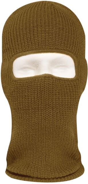 Rothco Fine Knit One Hole Facemask Coyote Brown One Size OneSize