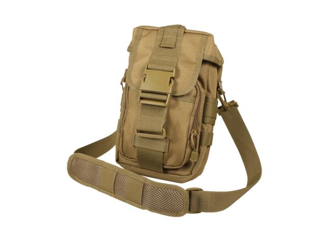 Rothco Flexipack MOLLE Tactical Shoulder Bag Coyote Brown CoyoteBrown