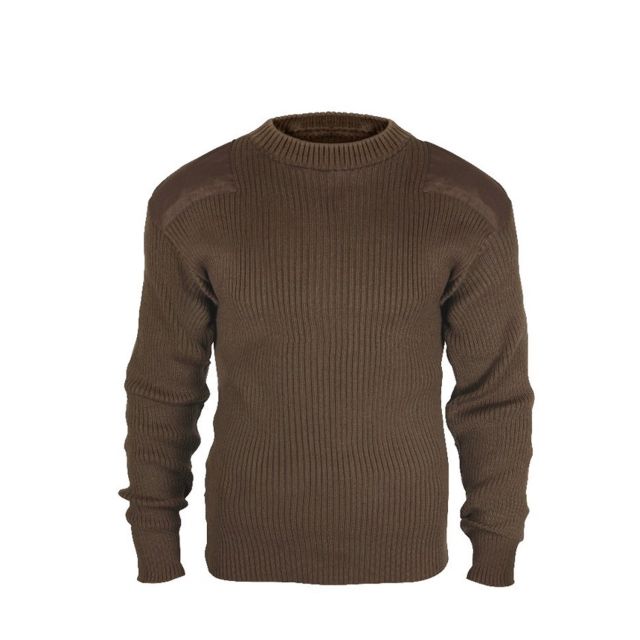 Rothco G.I. Style Acrylic Commando Sweater Brown M n-M