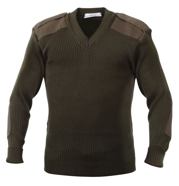Rothco G.I. Style Acrylic V-Neck Sweater Olive Drab XL eDrab-XL