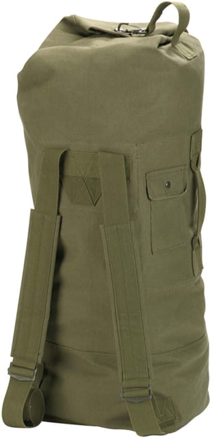 Rothco G.I. Style Canvas Double Strap Duffle Bag Olive Drab