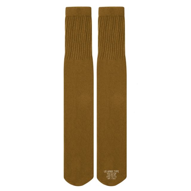 Rothco G.I. Style Tube Socks Coyote Brown CoyoteBrown