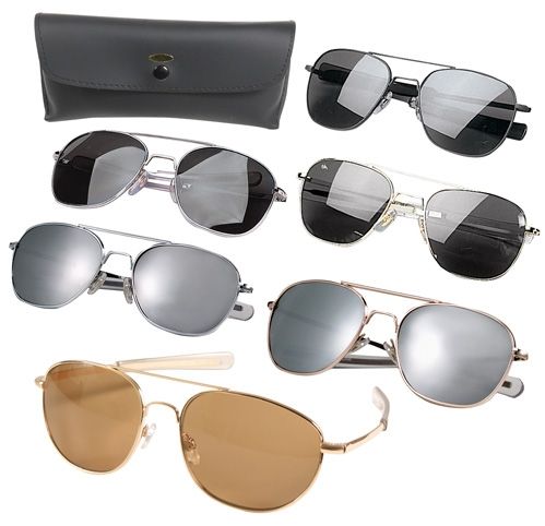 Rothco G.I. Type Aviator Sunglasses Chrome / Mirror meMirror-58MM