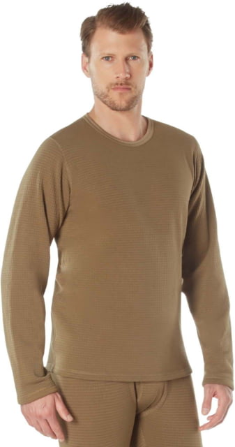 Rothco Gen III Level II Underwear Crew Top - Mens Coyote Brown Small