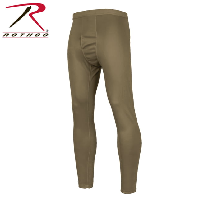 Rothco Rothco Gen III Silk Weight Bottoms - Men's Extra Small AR 670-1 Coyote Brown