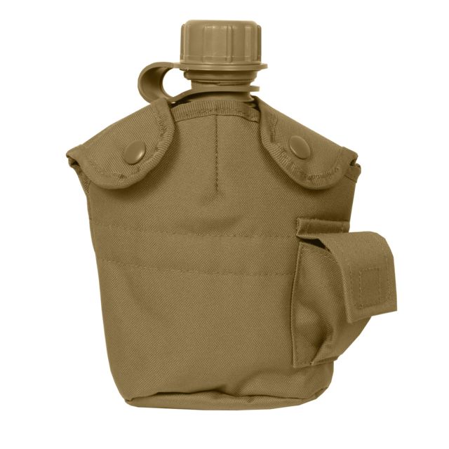 Rothco Rothco GI Style MOLLE Canteen Cover Coyote Brown CoyoteBrown