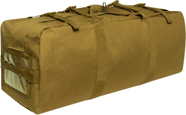 Rothco GI Type Enhanced Duffle Bag Coyote Brown 32x12x12in