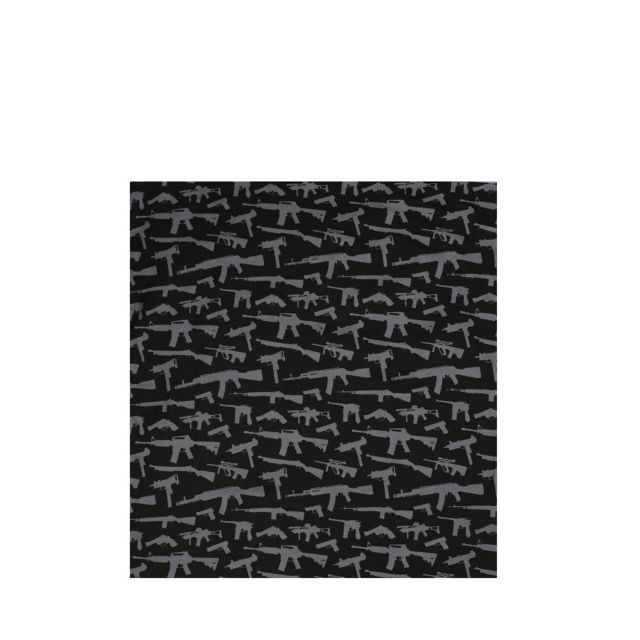 Rothco Gun Pattern Bandana Black k