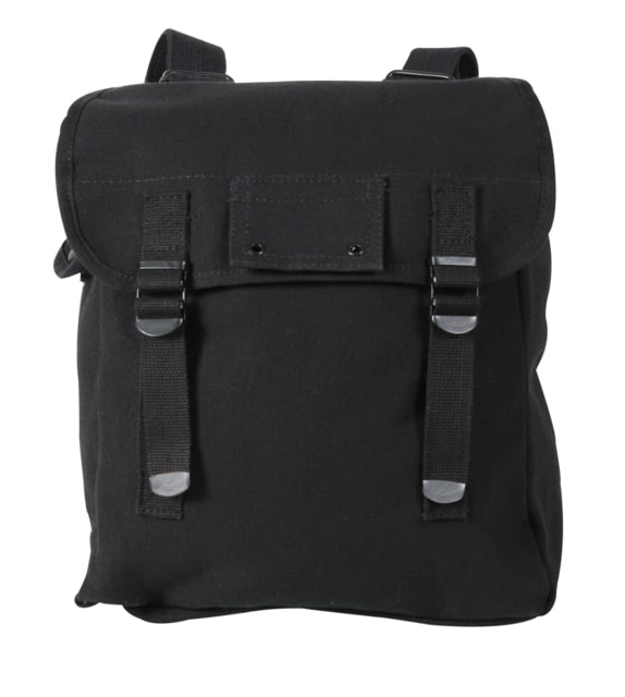 Rothco Heavyweight Canvas Musette Bag Black Black