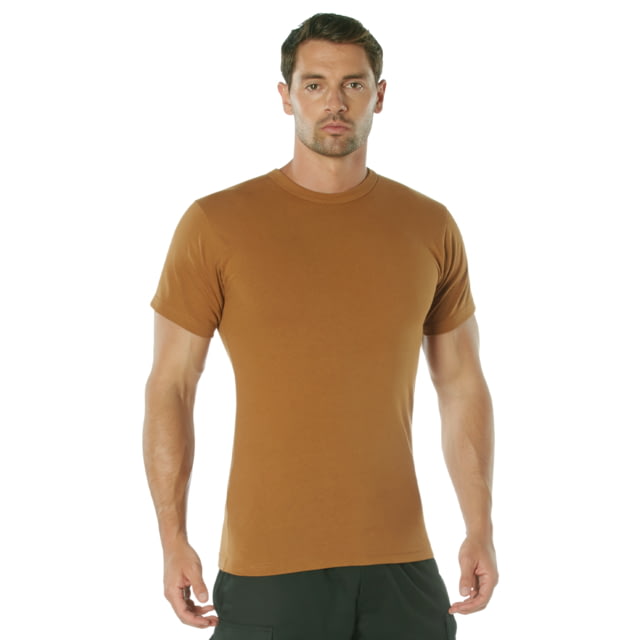 Rothco Military Heavyweight T-Shirt 2XL Work Brown 50186-WorkBrown-2XL