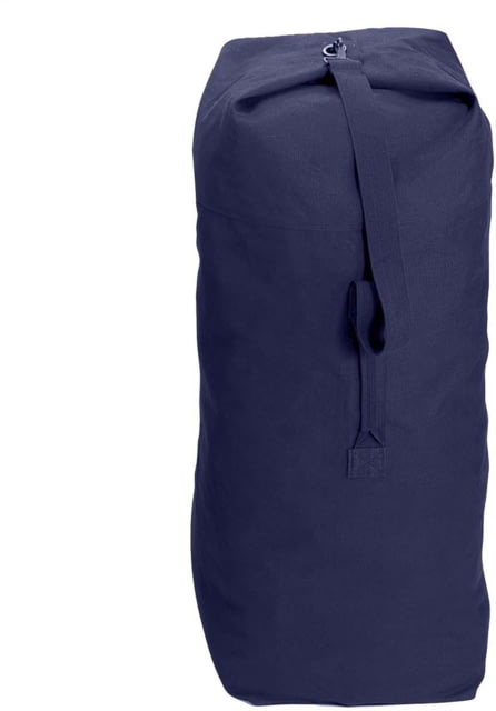 Rothco Heavyweight Top Load Canvas Duffle Bag Navy Blue NavyBlue-25x42