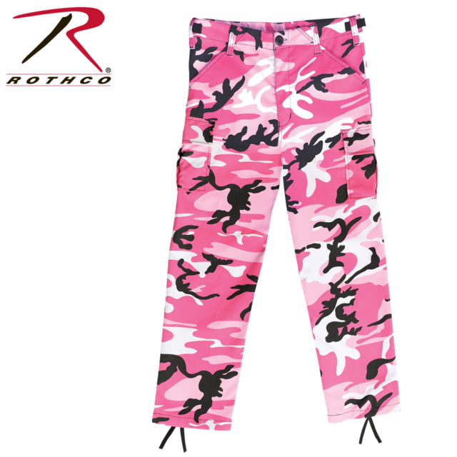 Rothco Kid's BDU Pants Pink Camo S Camo-S