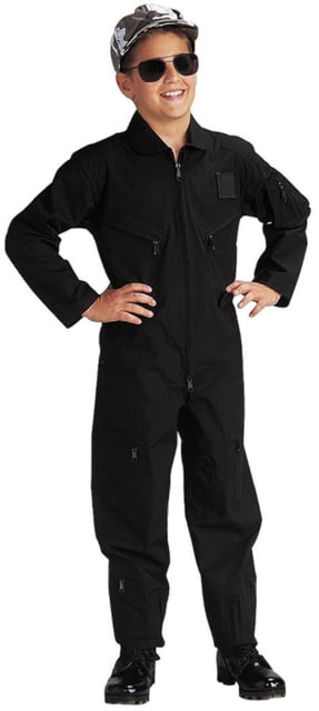 Rothco Air Force Type Flightsuit - Kids Black XL k-XL