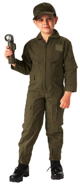 Rothco Air Force Type Flightsuit - Kids Olive Drab XS eDrab-XS