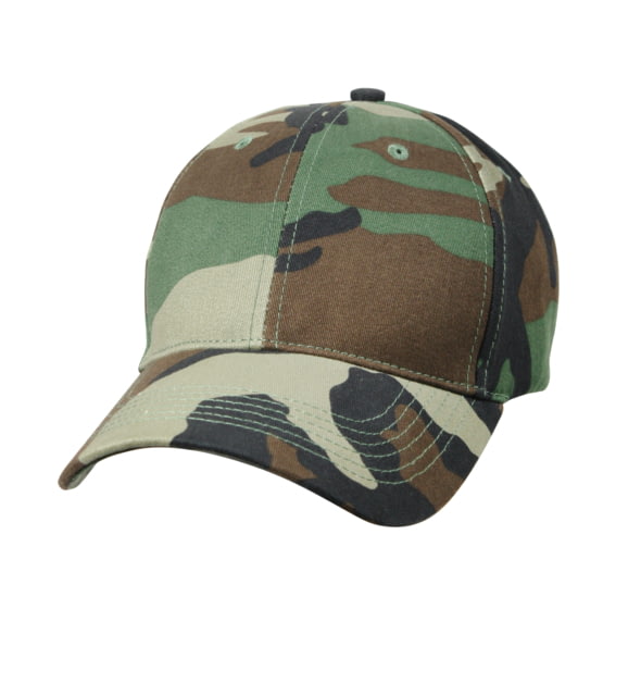 Rothco Supreme Camo Low Profile Cap Woodland Camo One Size WoodlandCamo-OneSize