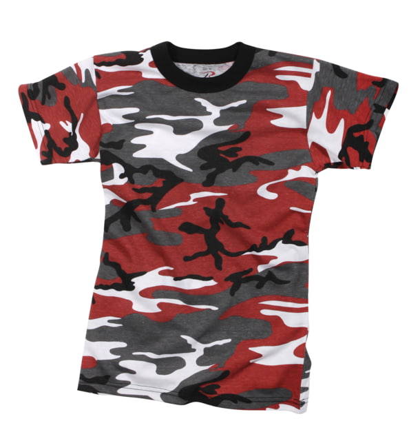 Rothco Kids Camo T-Shirts Red Camo XS amo-XS
