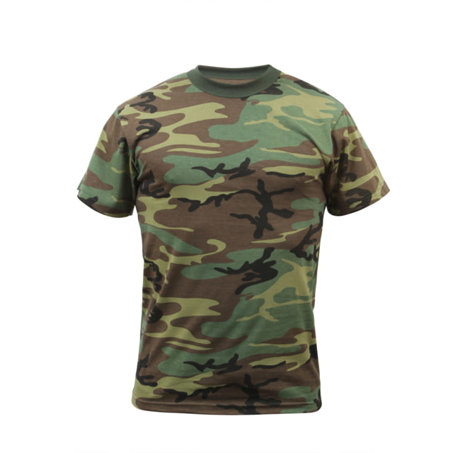 Rothco Kids Camo T-Shirts Woodland Camo M landCamo-M