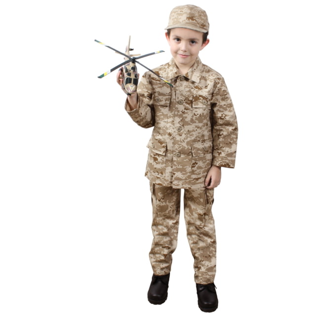 Rothco Digital Camo BDU Shirt - Kid's Small Desert Digital Camo