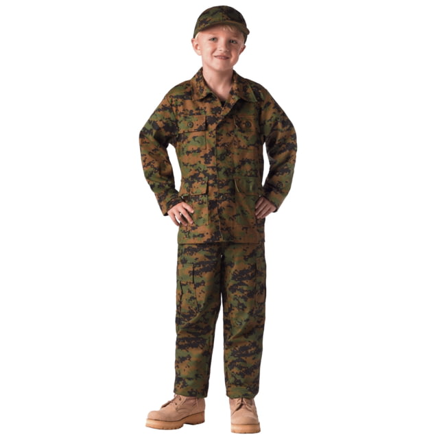 Rothco Kids Digital Camo BDU Pants Woodland Digital Camo landDigitalCamo-XXS