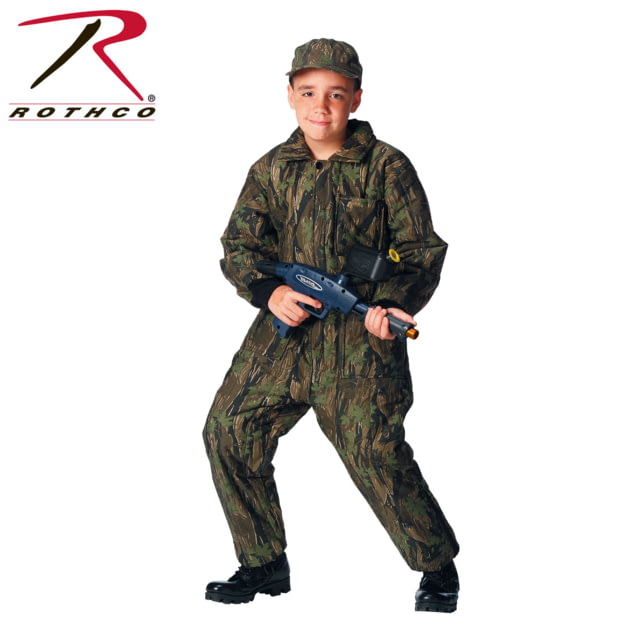 Rothco Insulated Coverall - Kid's Large Smokey Branch Camo