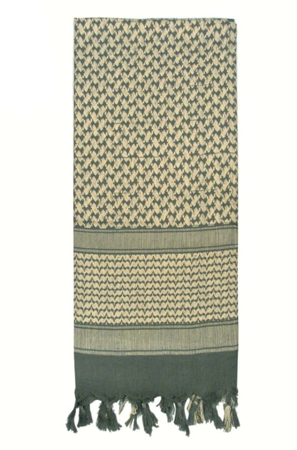 Rothco Lightweight Shemagh Tactical Desert Keffiyeh Scarf Foliage Green ageGreen