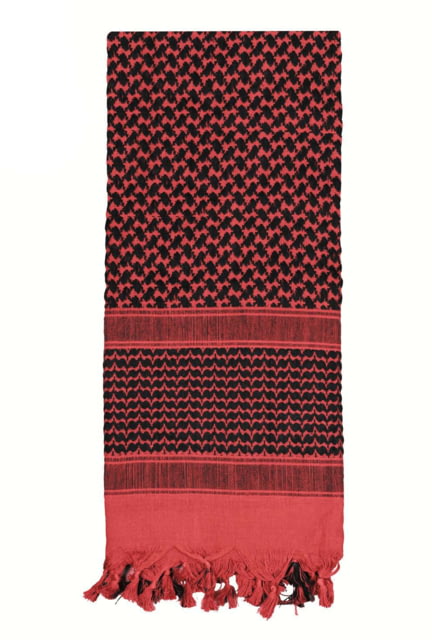 Rothco Lightweight Shemagh Tactical Desert Keffiyeh Scarf Red/Black lack