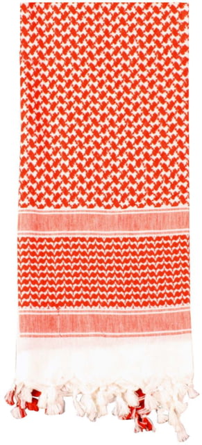 Rothco Lightweight Shemagh Tactical Desert Keffiyeh Scarf Red/White hite