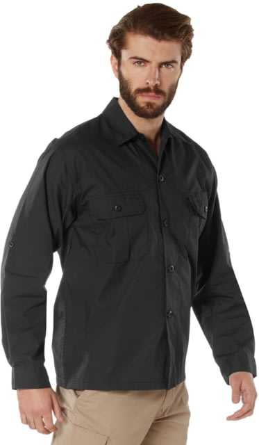 Rothco Lightweight Tactical Shirt - Mens Black 3XL
