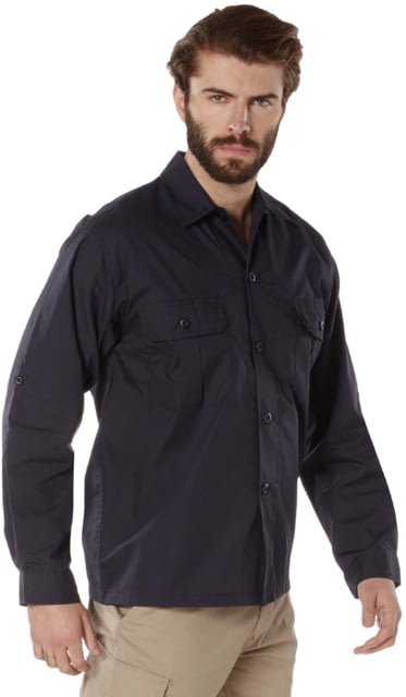 Rothco Lightweight Tactical Shirt - Mens Midnight Navy Blue Medium